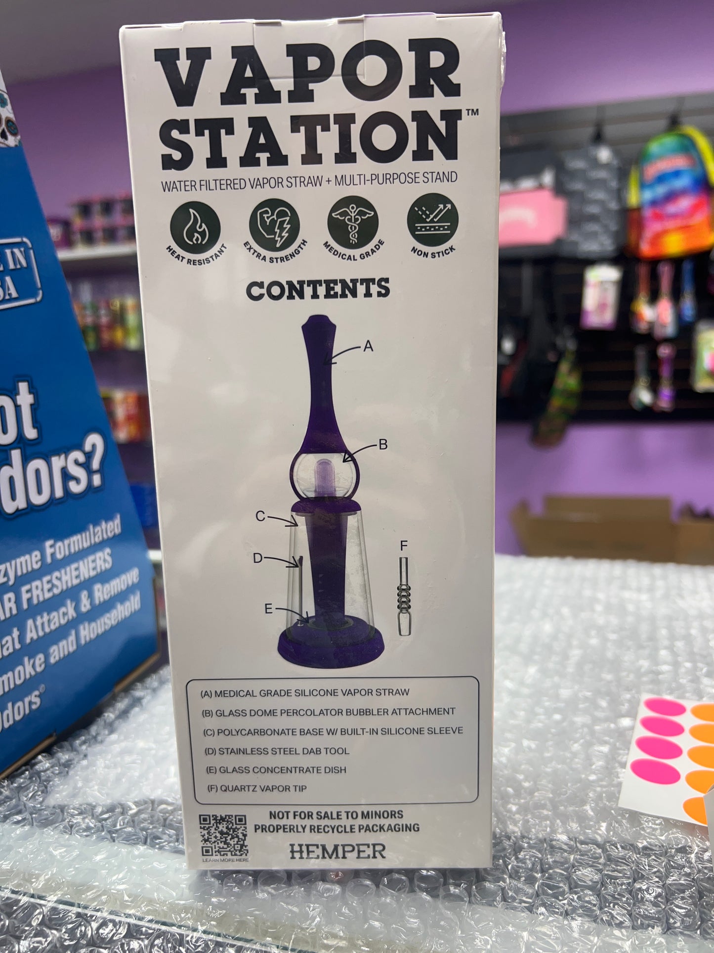 Hemper Vapor Station - Purple