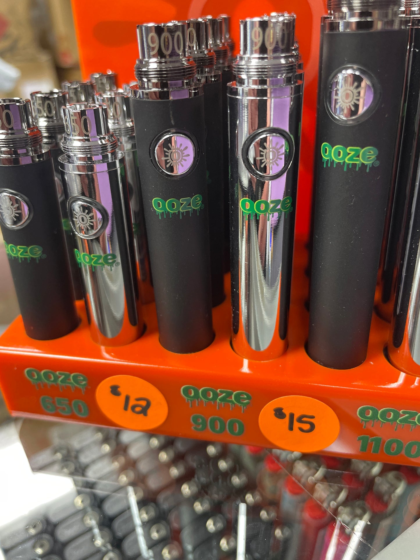 OOZE 510 Battery - 900mah - Black