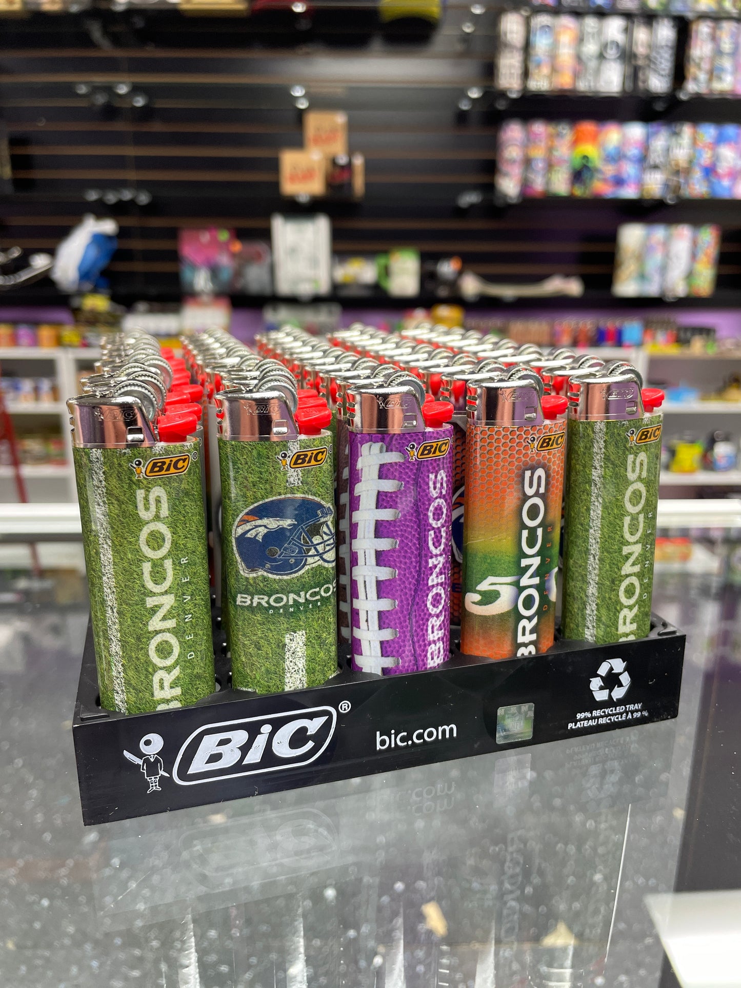 Bic Denver Broncos Lighters