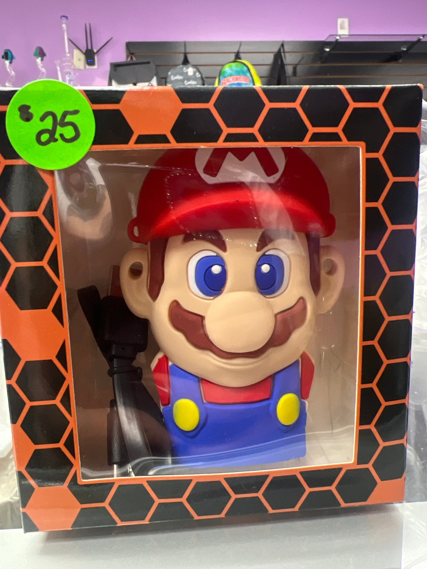 Super Mario 510 Thread Vape Battery & Charger E10
