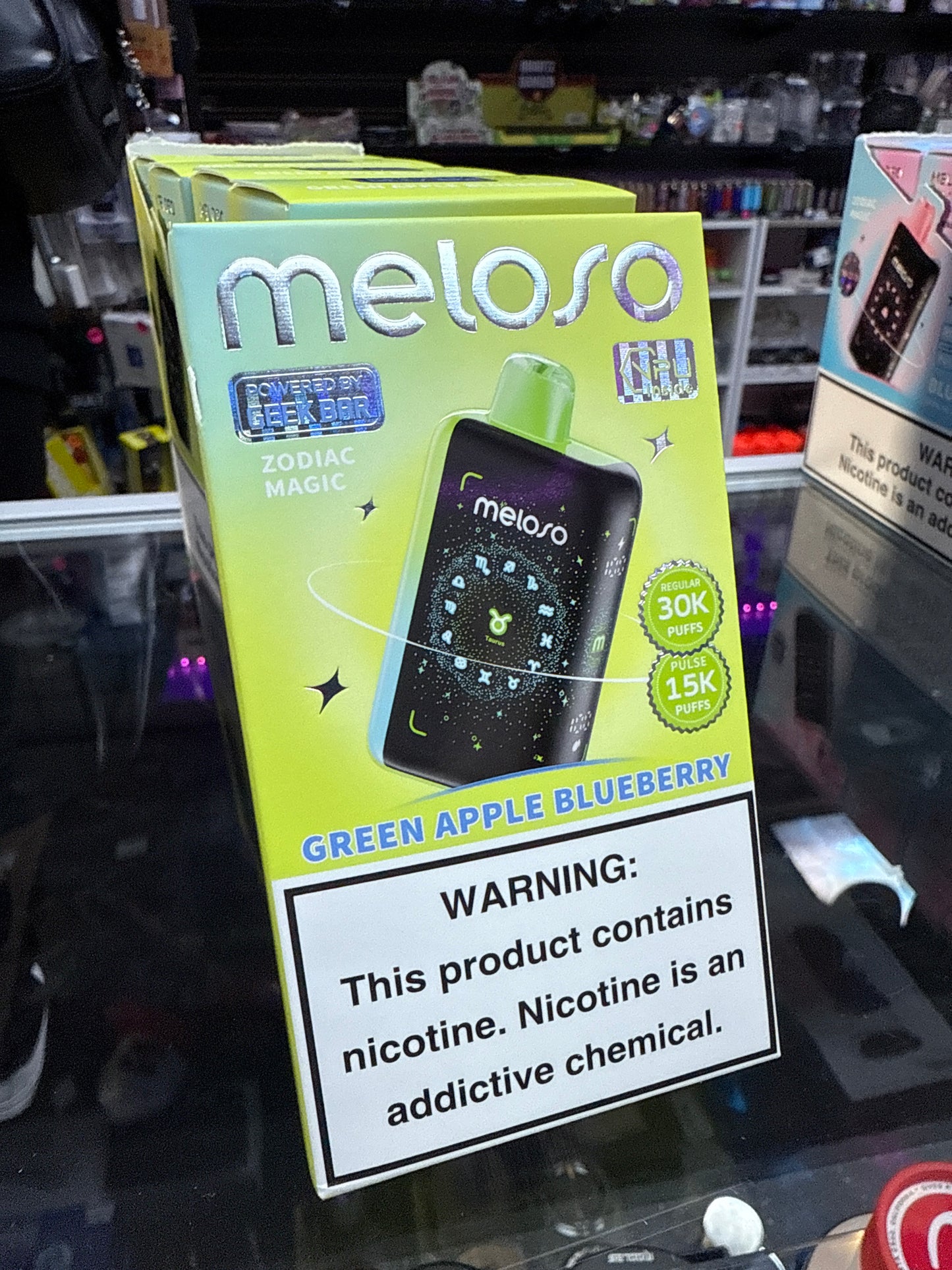 Meloso by Geek Bar - Green Apple Blueberry