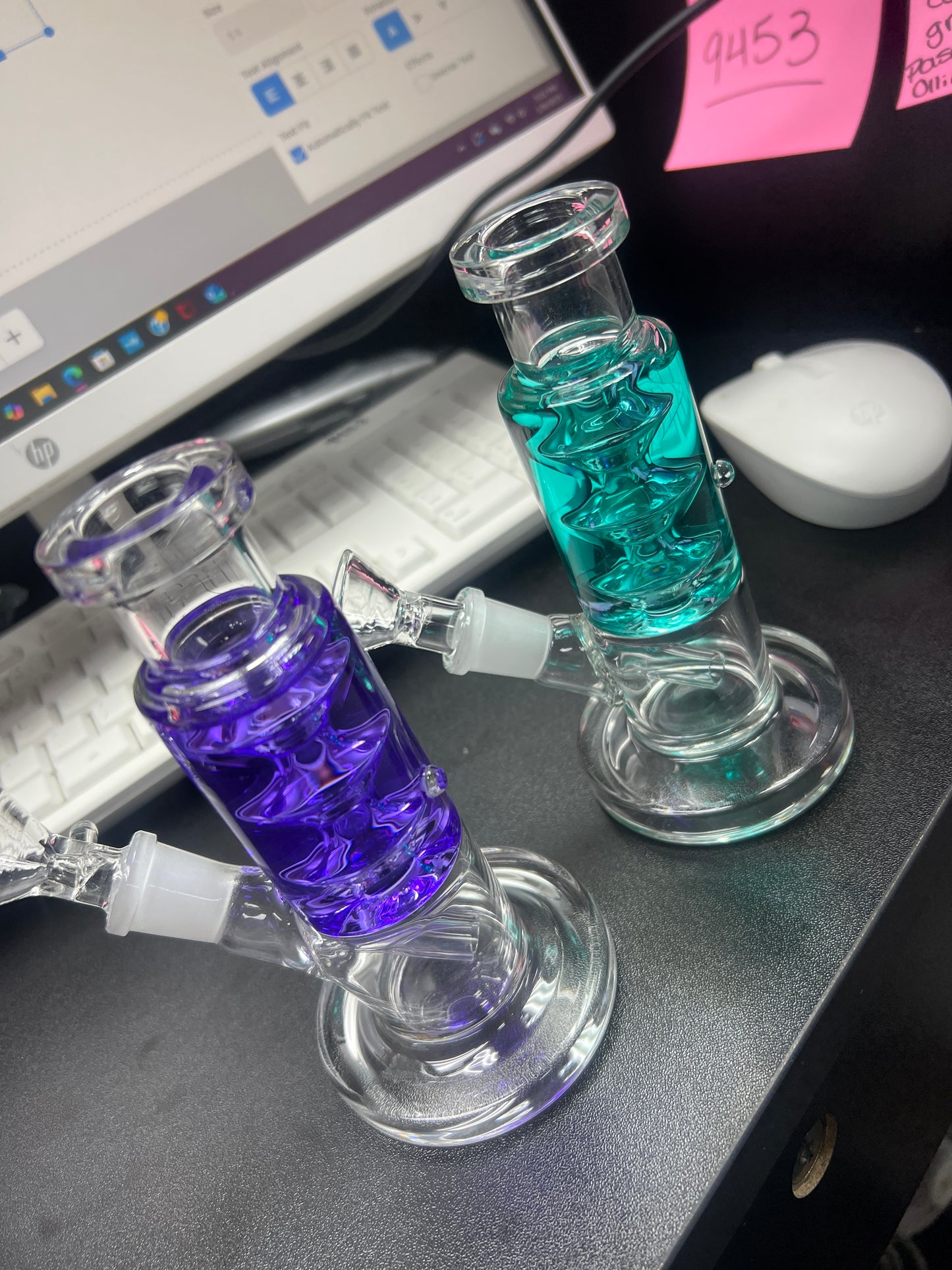 Mini Freezable Glycerin Water Pipe