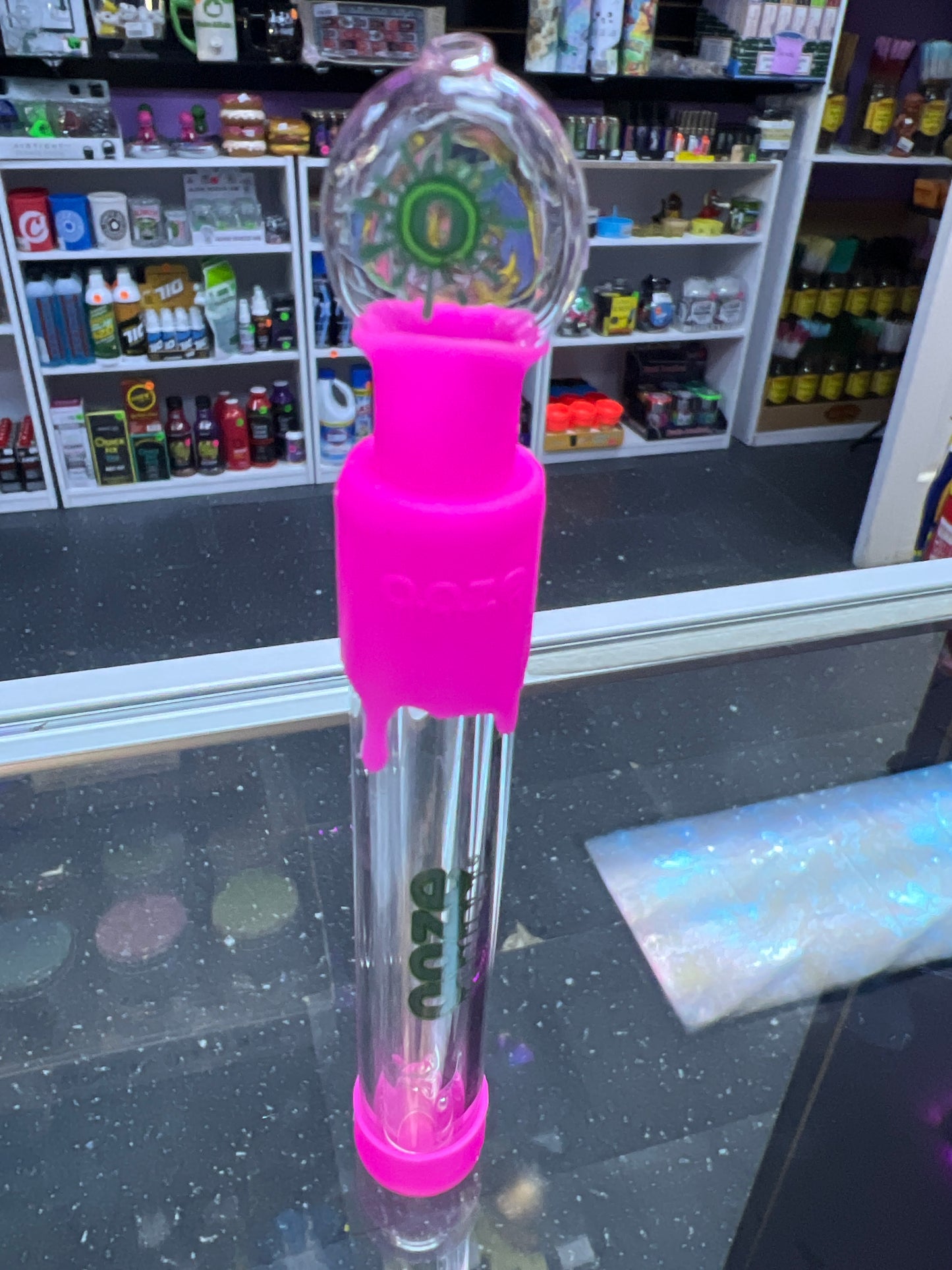 Ooze Slider Glass Blunt - Pink