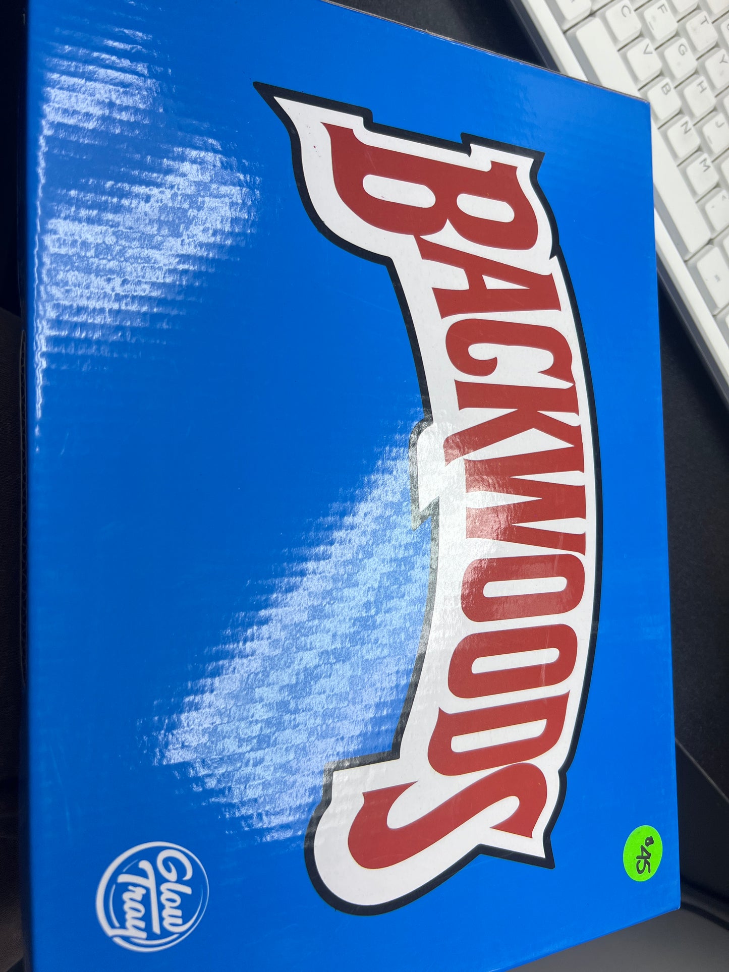 Backwoods Glow Rolling Tray - Blue