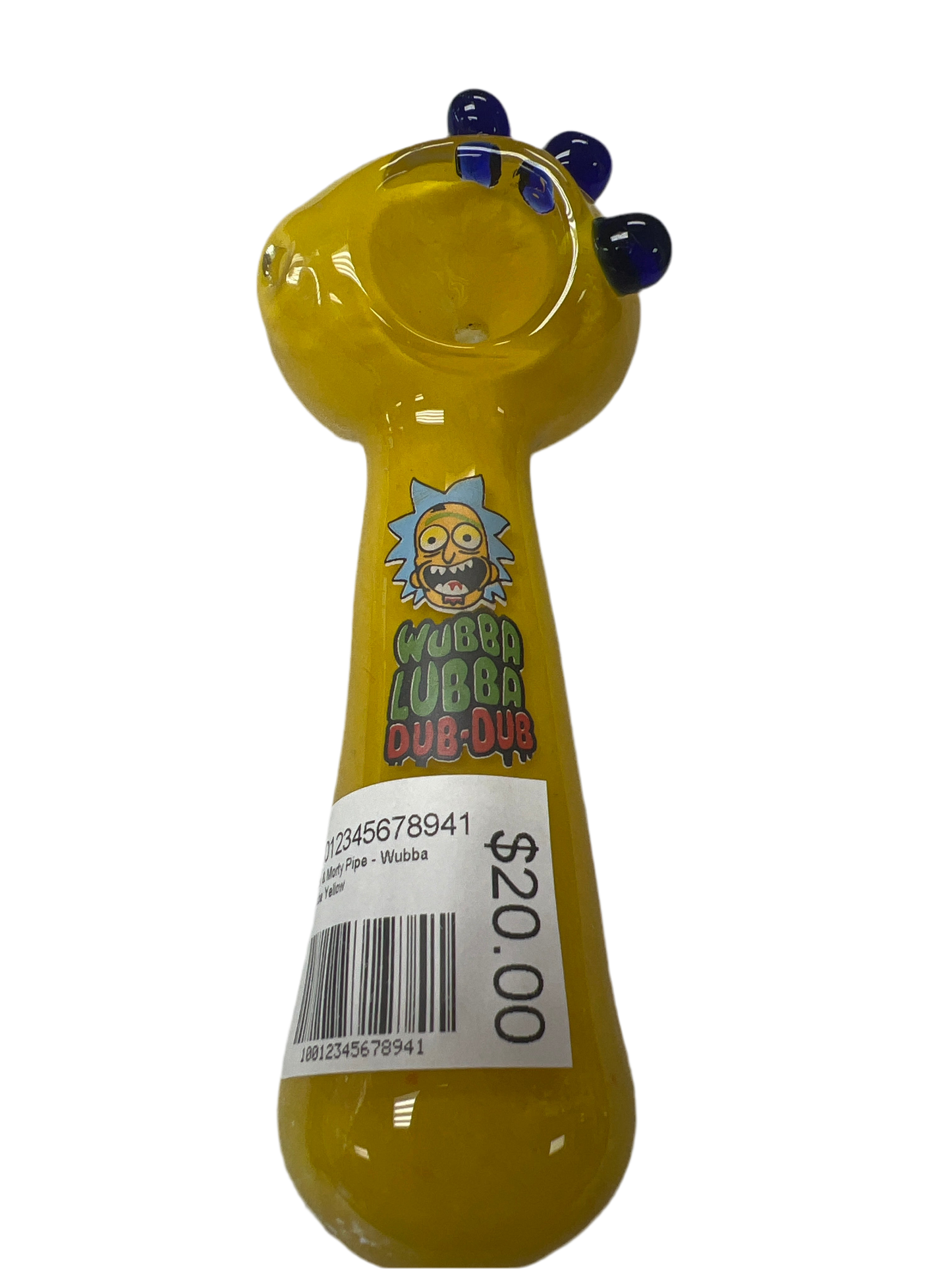 Rick & Morty Pipe - Wubba Lubba Yellow