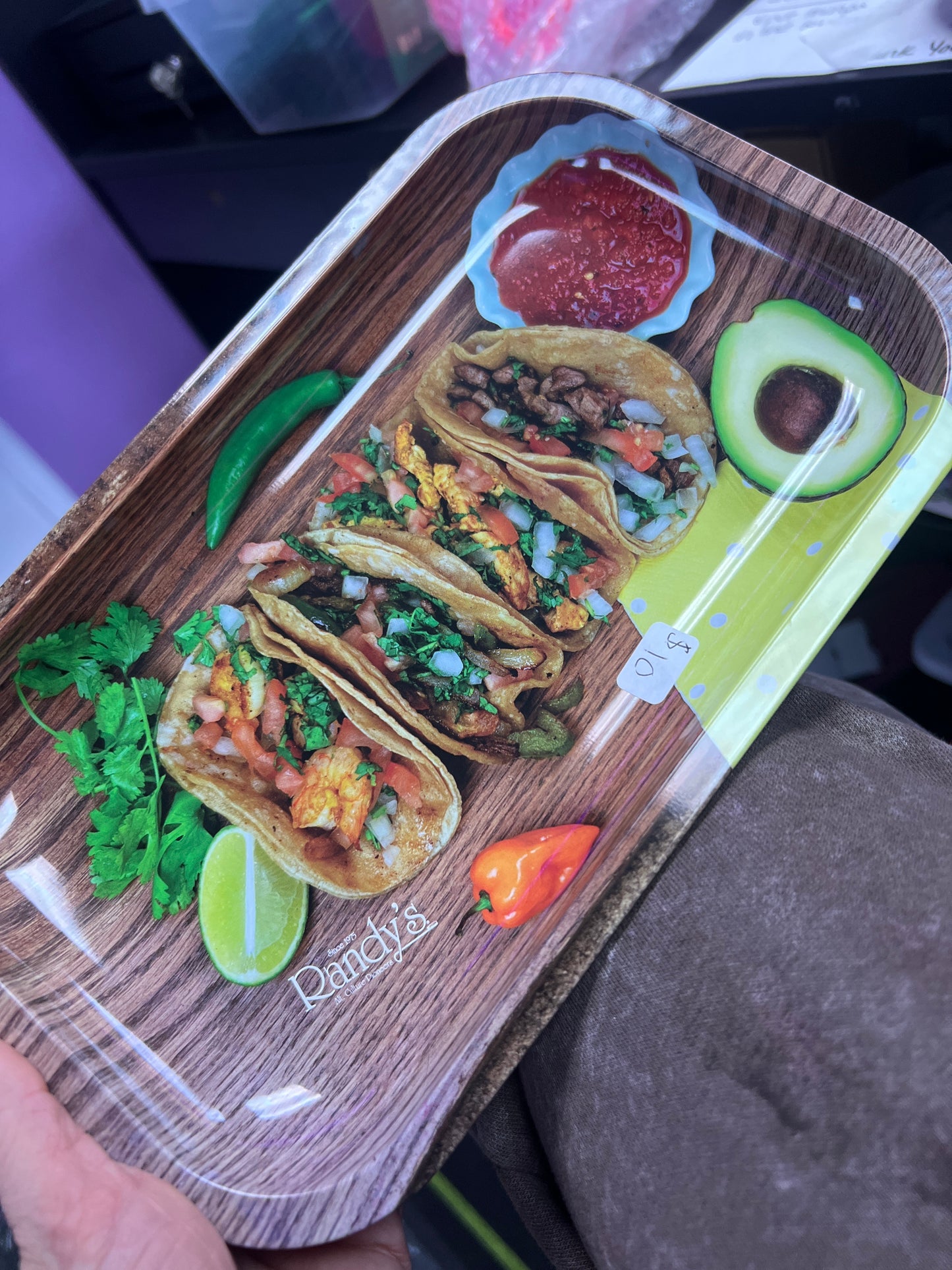 Randy’s Taco Rolling Tray