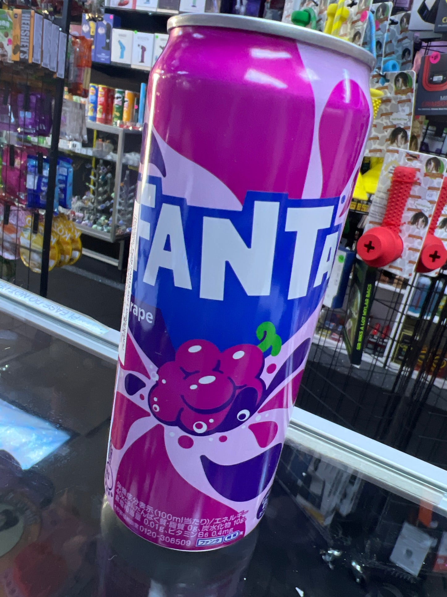 Fanta grape tall can -China import