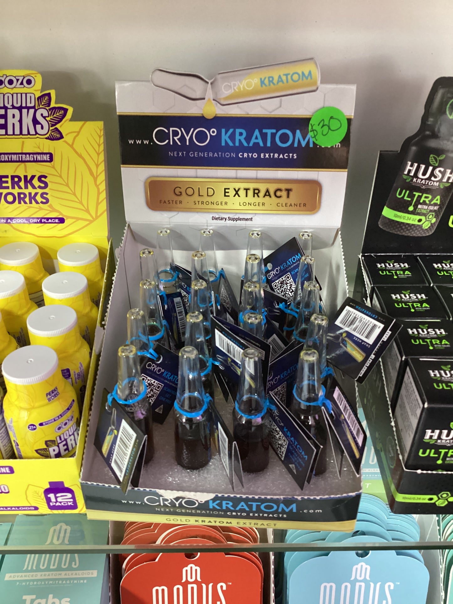 Cryo Kratom Gold Extract 7ml Ampules