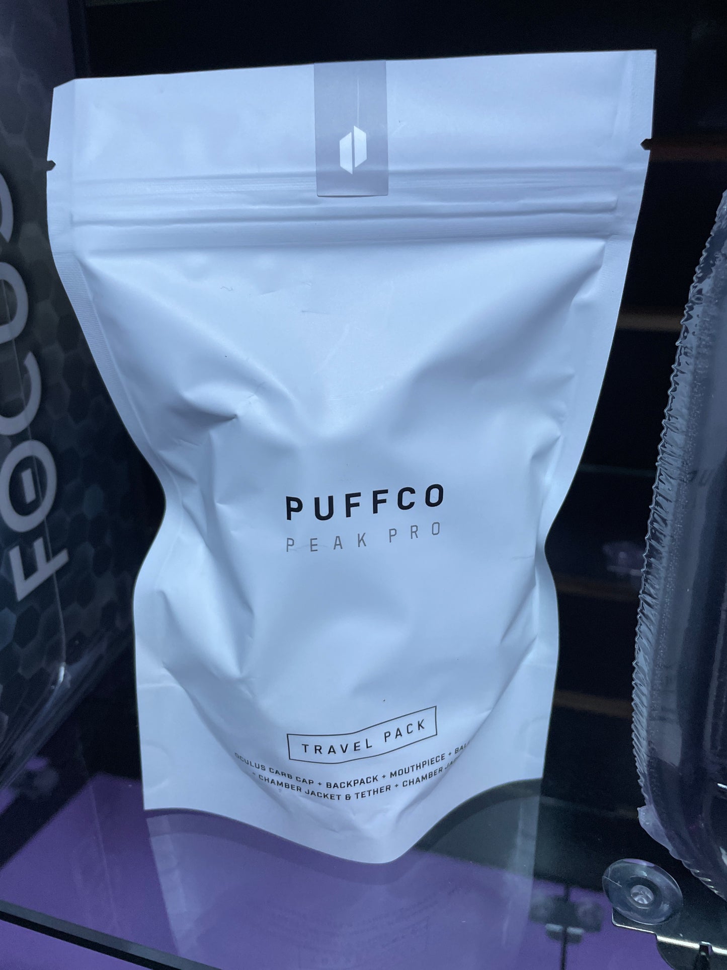 Puffco Peak Pro Travel Pack - Chamber Jacket, Mouthpiece, Cap