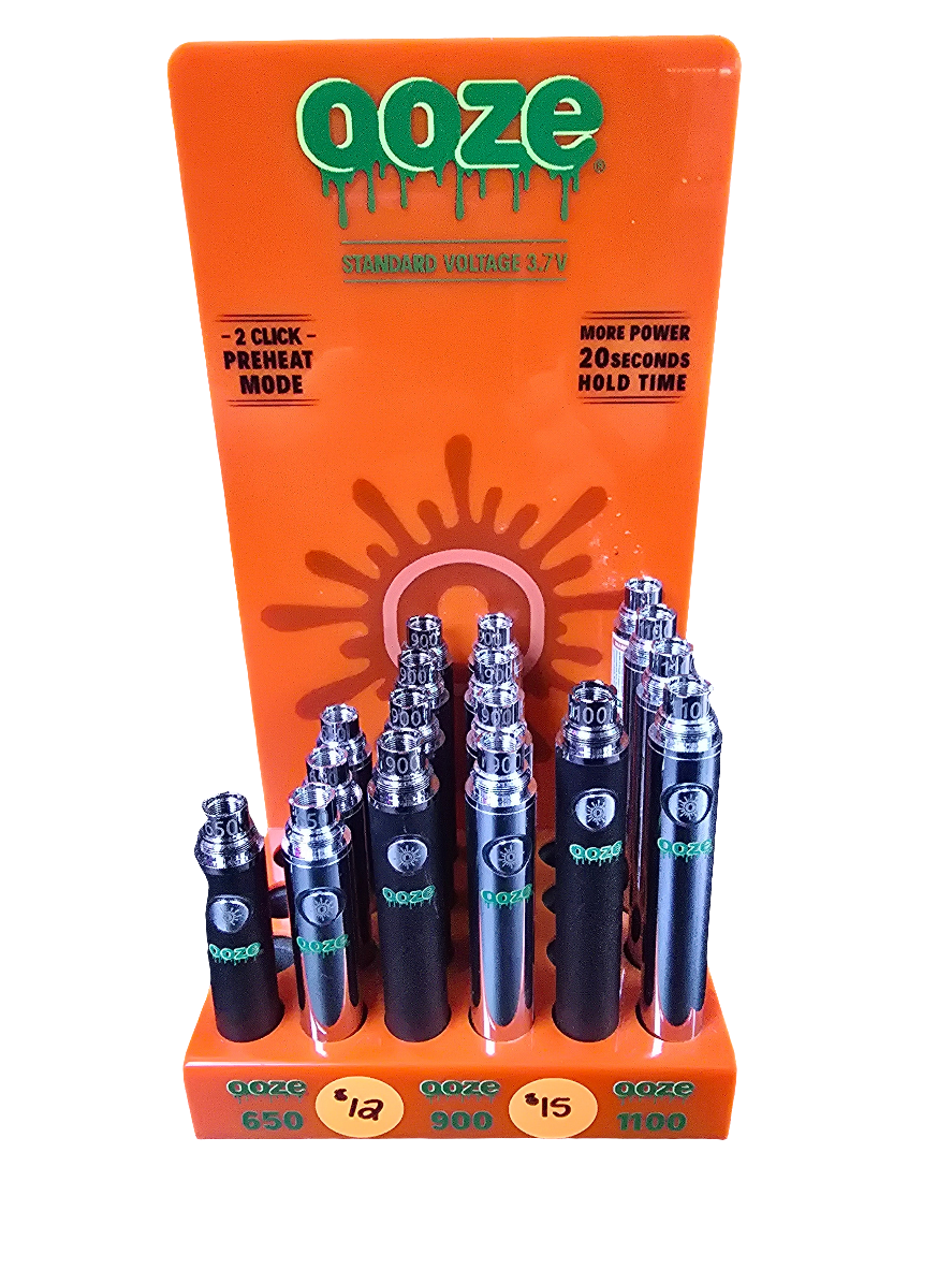 OOZE 510 Battery - 1100mah - Silver