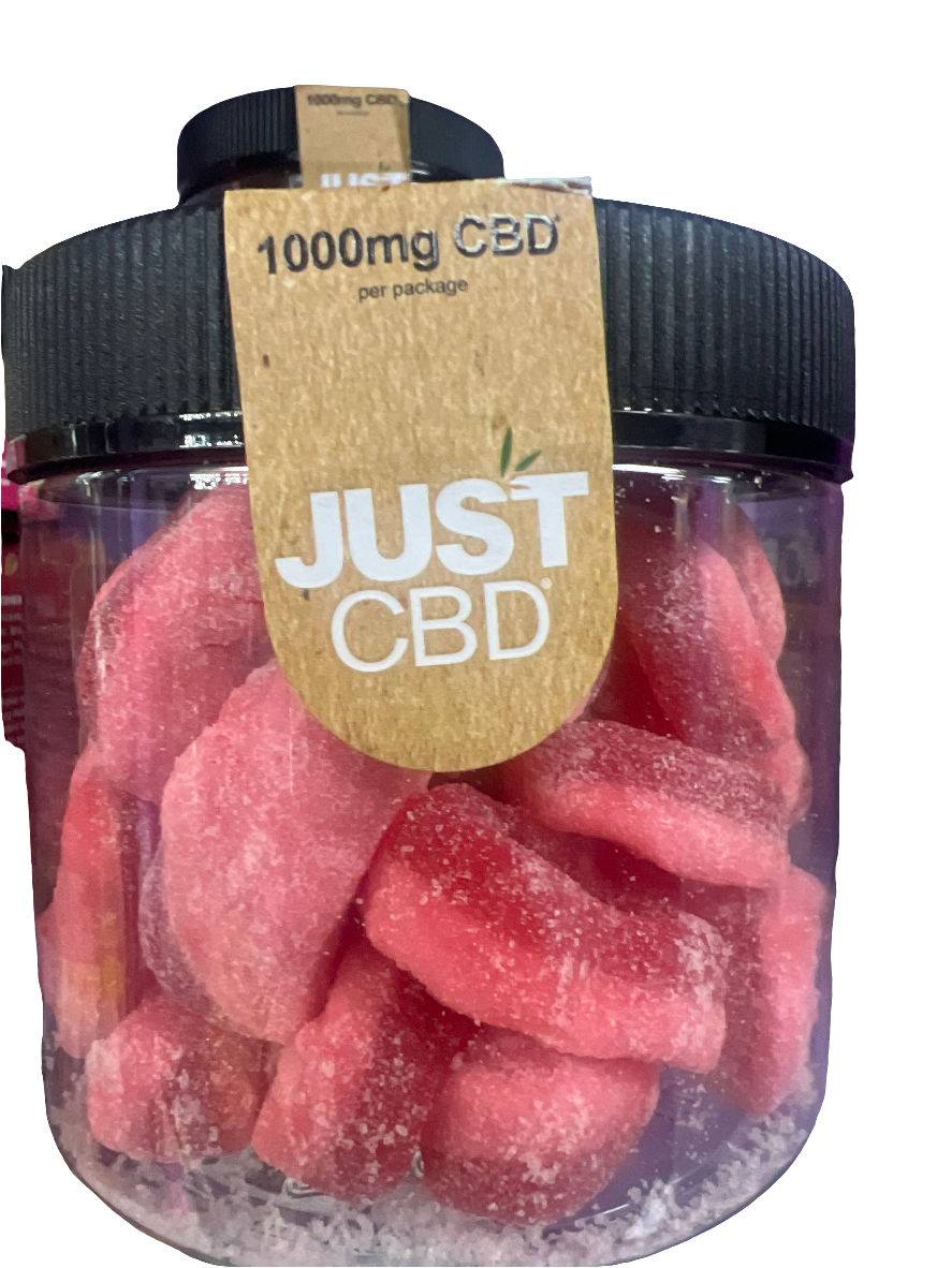 Just CBD Watermelon Rings 1000
