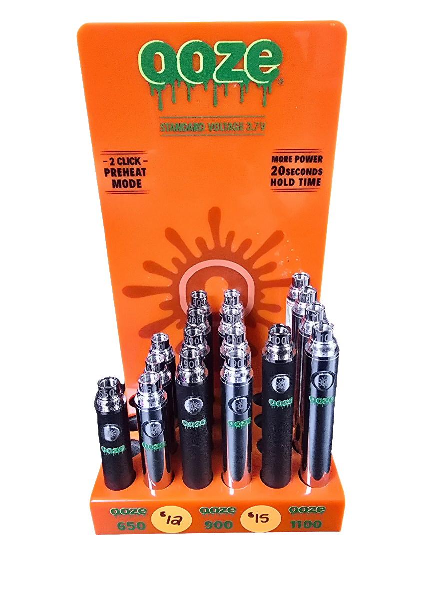 OOZE 510 Battery - 900mah - Black
