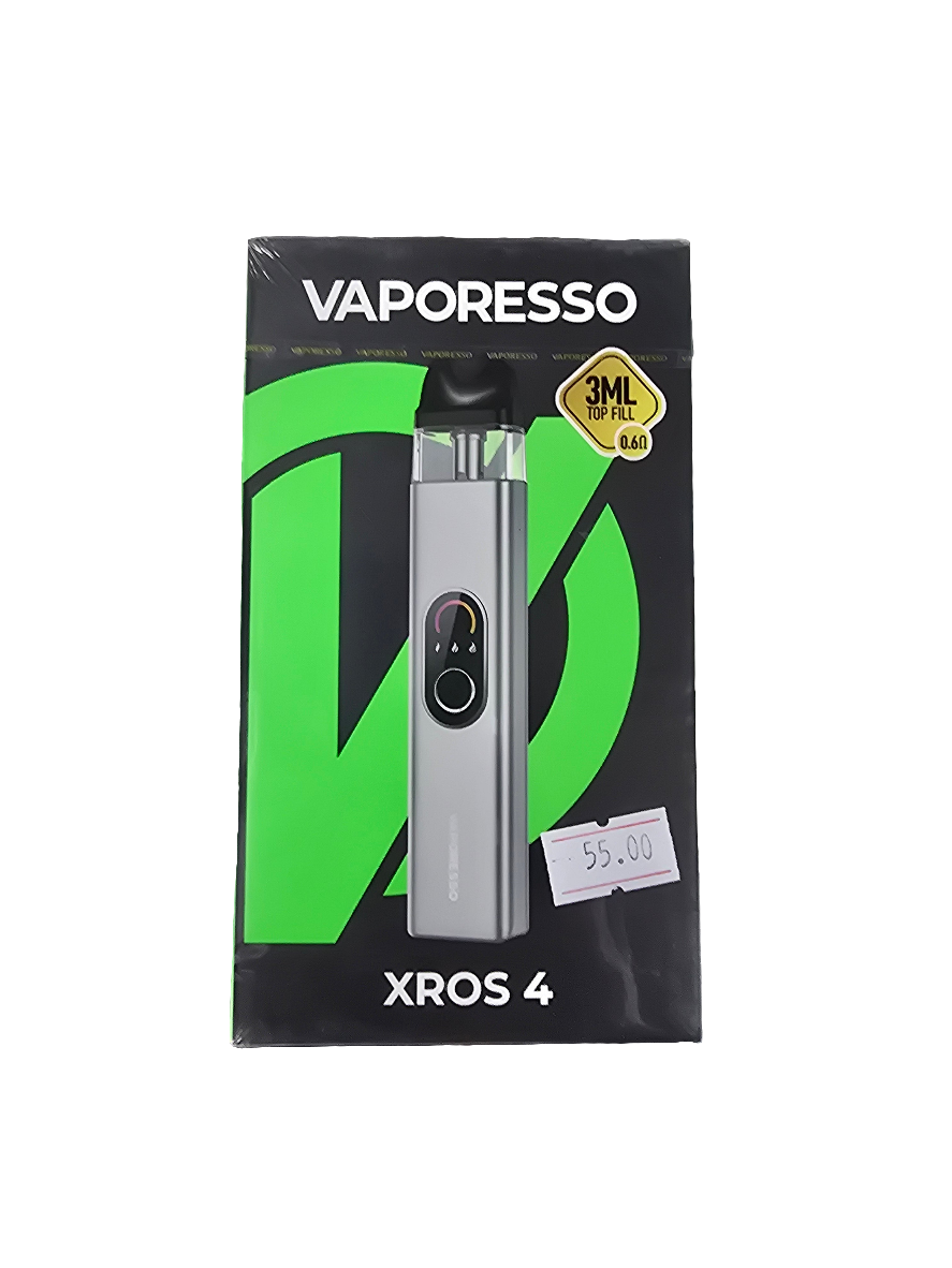 Vaporesso xros 4 kit 3ml top fill- silver