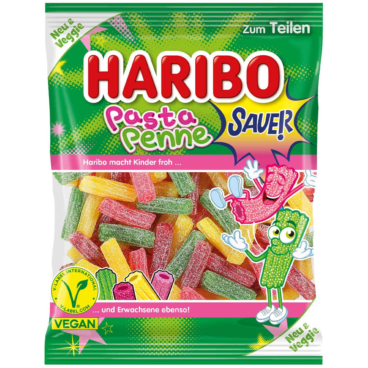Haribo Pasta Penne Sauer 160g (Germany)