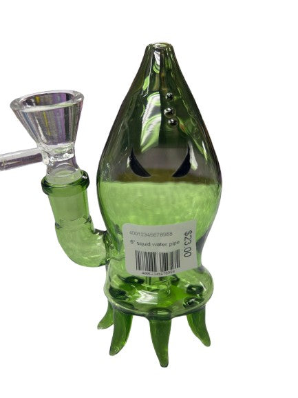 6" Squid Water Pipe