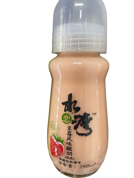SLW Yogurt Drink 280ml - Strawberry - Chinese Import