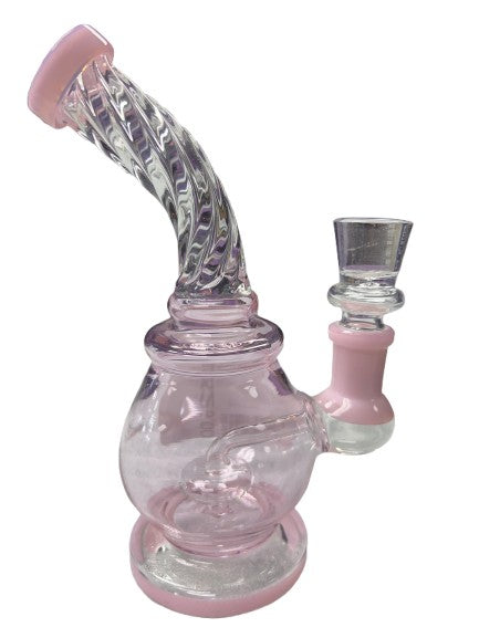 6in Pink Water Pipe