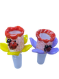 Lady Bug Flower Bowl 14mm Male