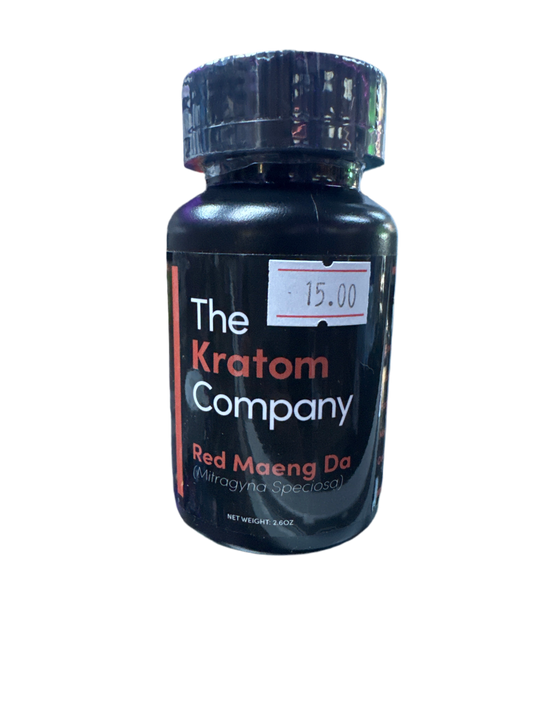 TheKratomCompany - Red Maeng Da - 75 Capsules - (500mg per)