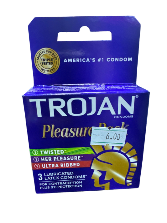 Trojan Pleasure Pack (3pack)