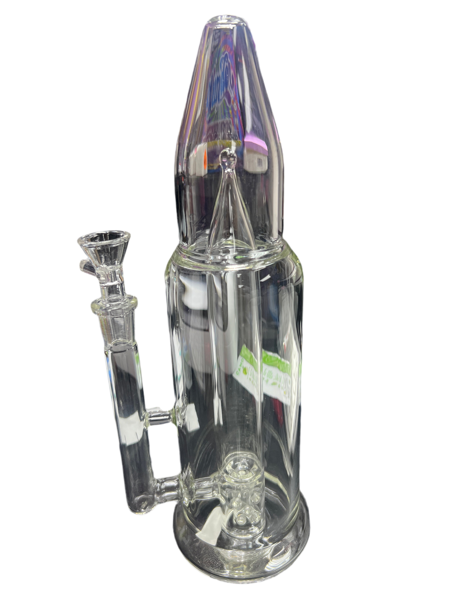 Clear bullet water pipe