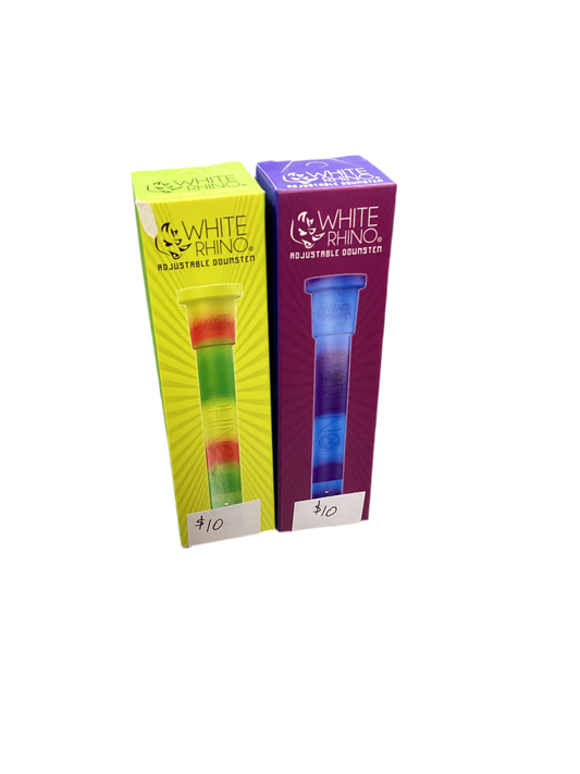 White Rhino Silicone Down Stem