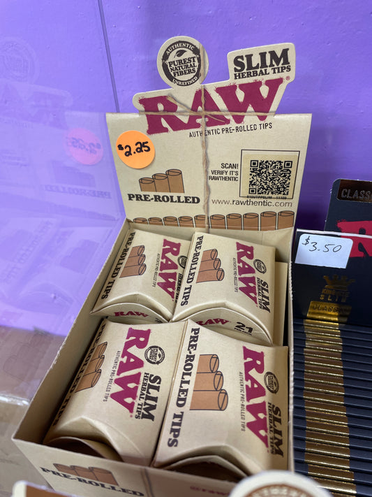 Raw Slim Herbal Tips (21 pack)