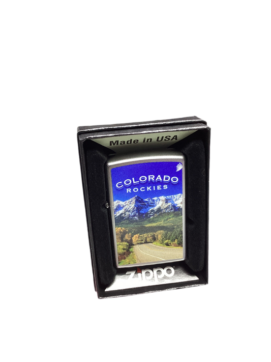 Zippo Lighter Colorado Rockies