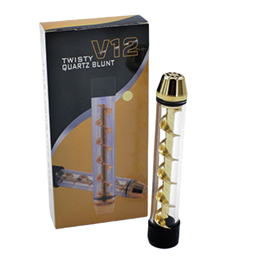 Twisty Quartz Blunt
