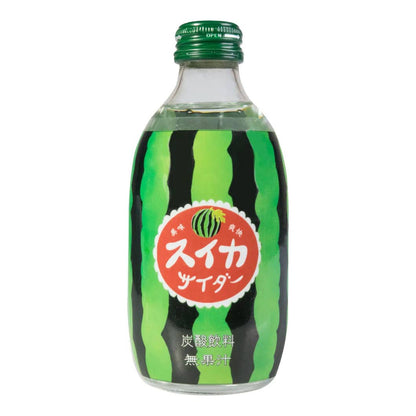 Tomomasu Watermelon Soda 300ml Glass Bottle (Japan)