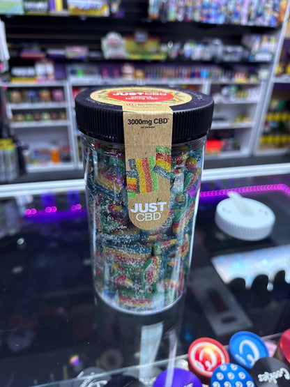 Just CBD - 3000mg Gummies - Rainbow Ribbons