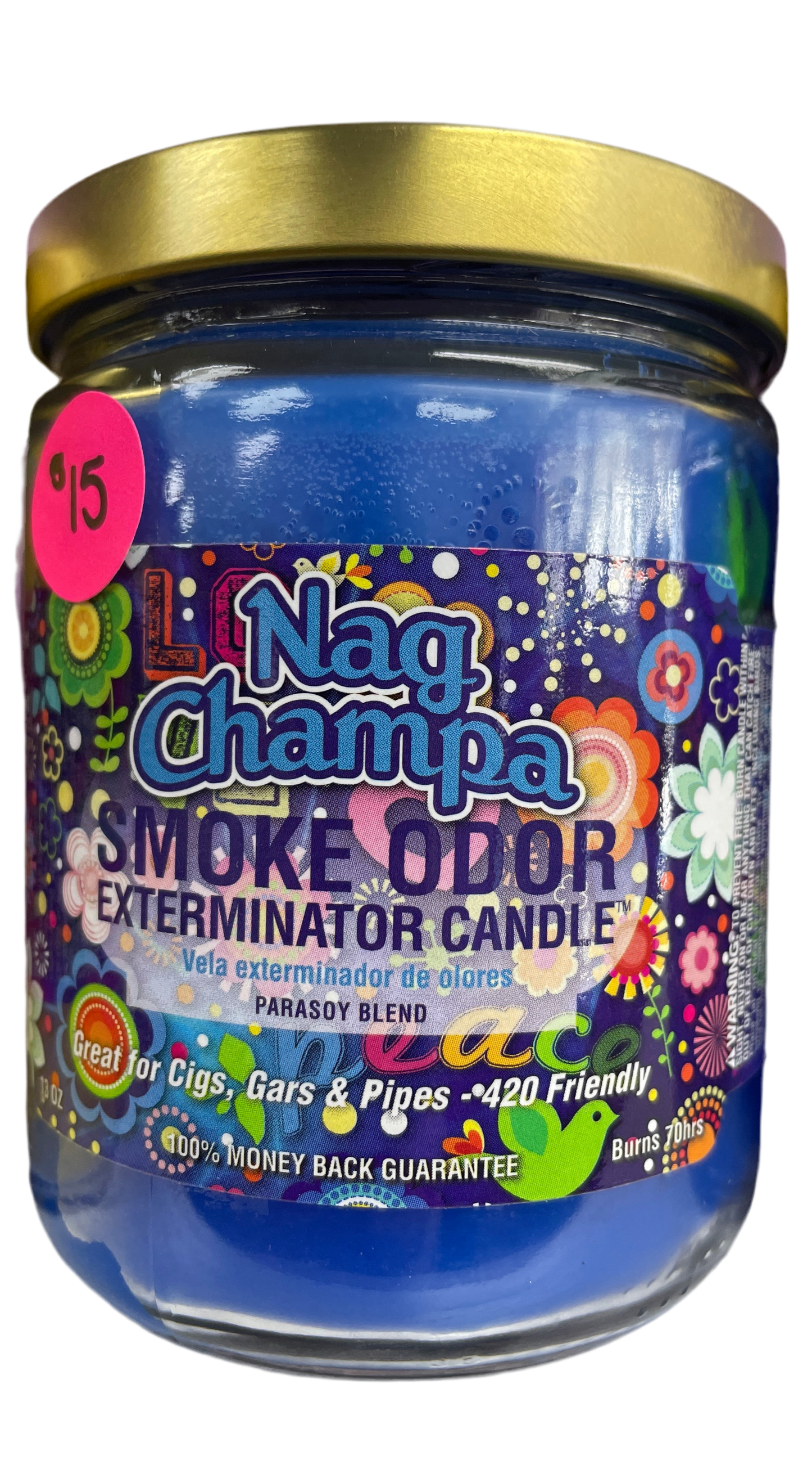Smoke Odor Exterminator Candle 13oz - Nag Champa