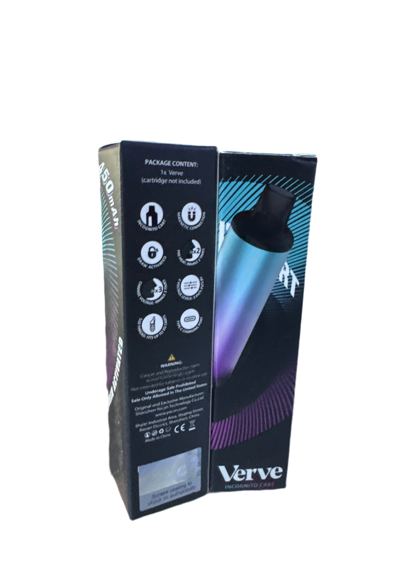 YoCan Verve 450 mAh Battery (blue/purple)
