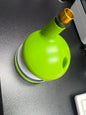 Bukket Pipe Accordion Gravity Bong - Green