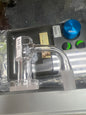Full Weld Quartz Terp Slurper W White Bottom - 14mm