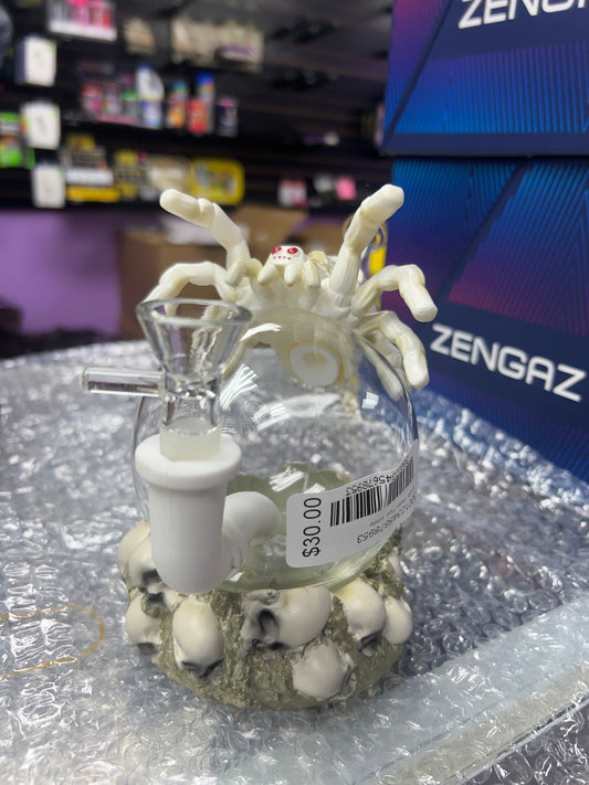 White spider water pipe
