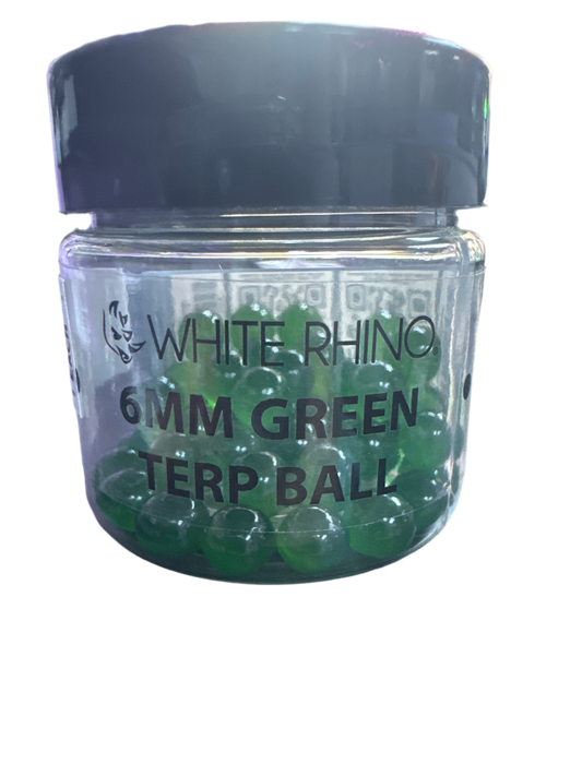 White Rhino Terp Balls (6mm, Green)