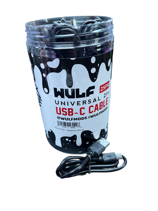 Wulf 2ft USB-C Cable