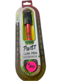 OOZE Twist Slim Pen 320mah 510 Battery with Charger - Rasta Red & Green