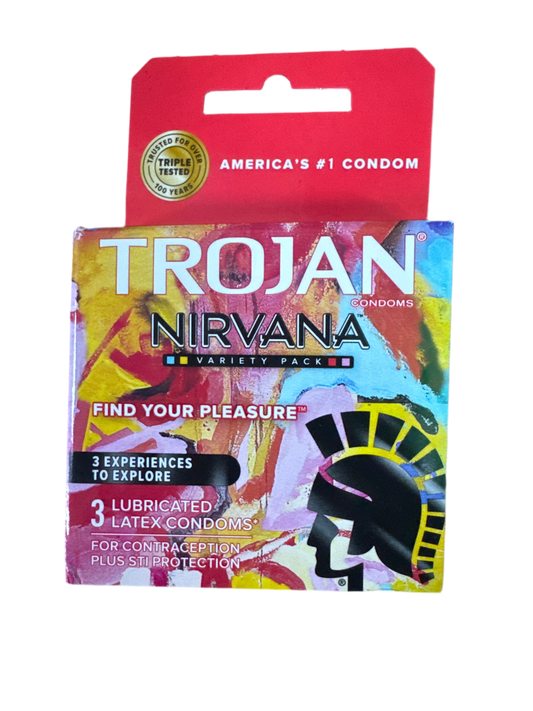 Trojan Nirvana Condoms (3pack)