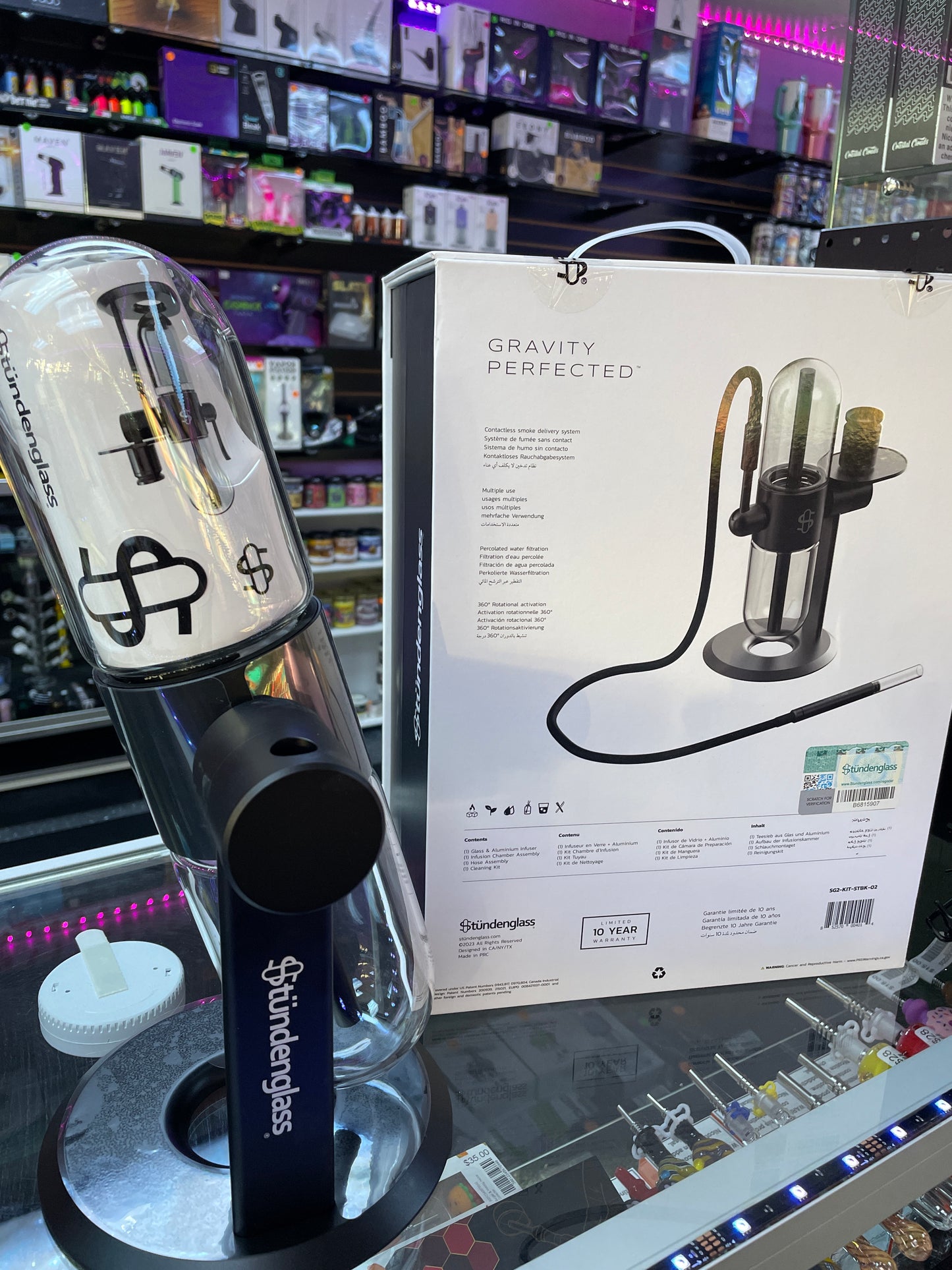 Stündenglass Gravity Infuser - Black