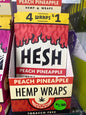 HESH Wraps - Peach Pineapple (4 pack)