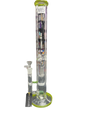 Ge glass tall water pipe color accents