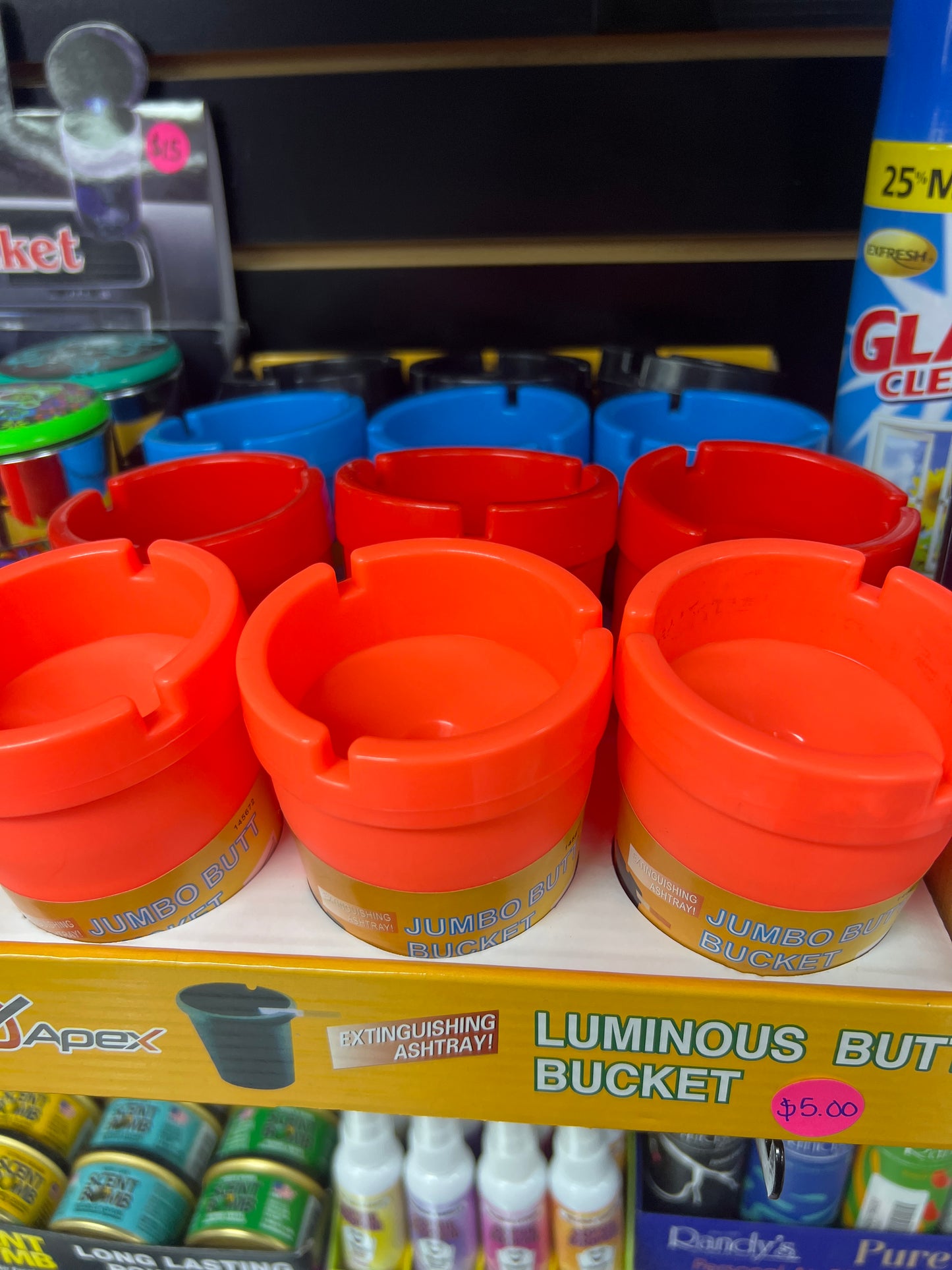 Luminous Butt Bucket Car Ashtray