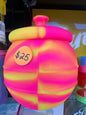 Silicone Honey Pot -Pink & Orange