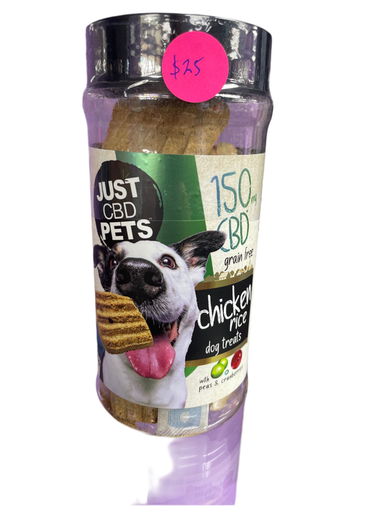 Just CBD - Pet Treats - 150mg - Chicken Rice