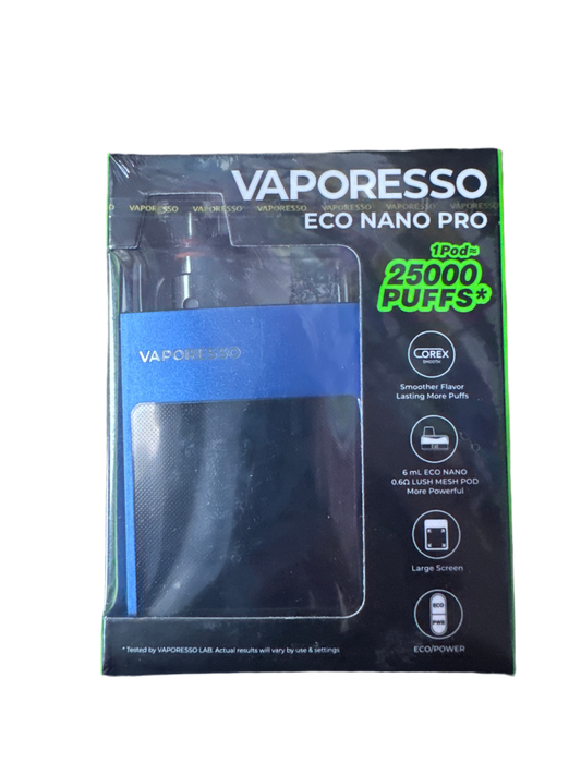 Vaporesso Eco Nano Pro - 25000 Puff Mod - Blue
