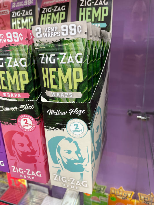 Zig Zag Wraps - Mellow Haze (2 pack)