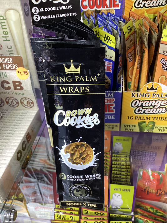 King Palm Crown Cookies XL Wraps