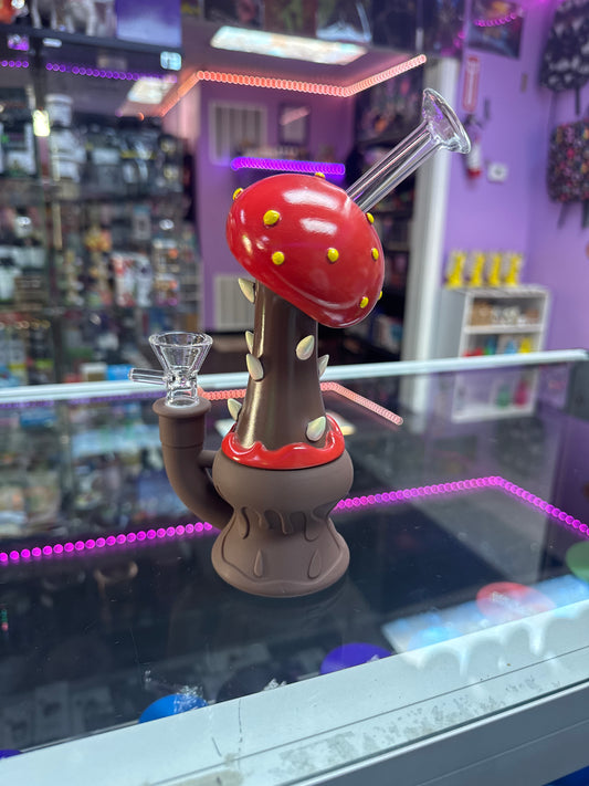 Mushroom Spike Water Pipe